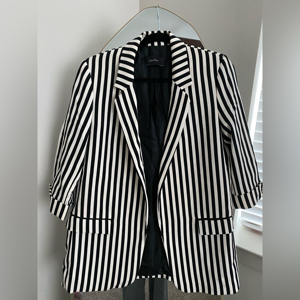 Striped Zara Blazer